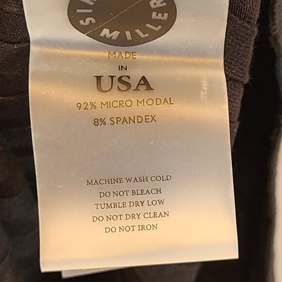 Simon Miller Rib Goomba Dress NWT Black Sleeveless Bodycon Womens XS - Picture 13 of 16